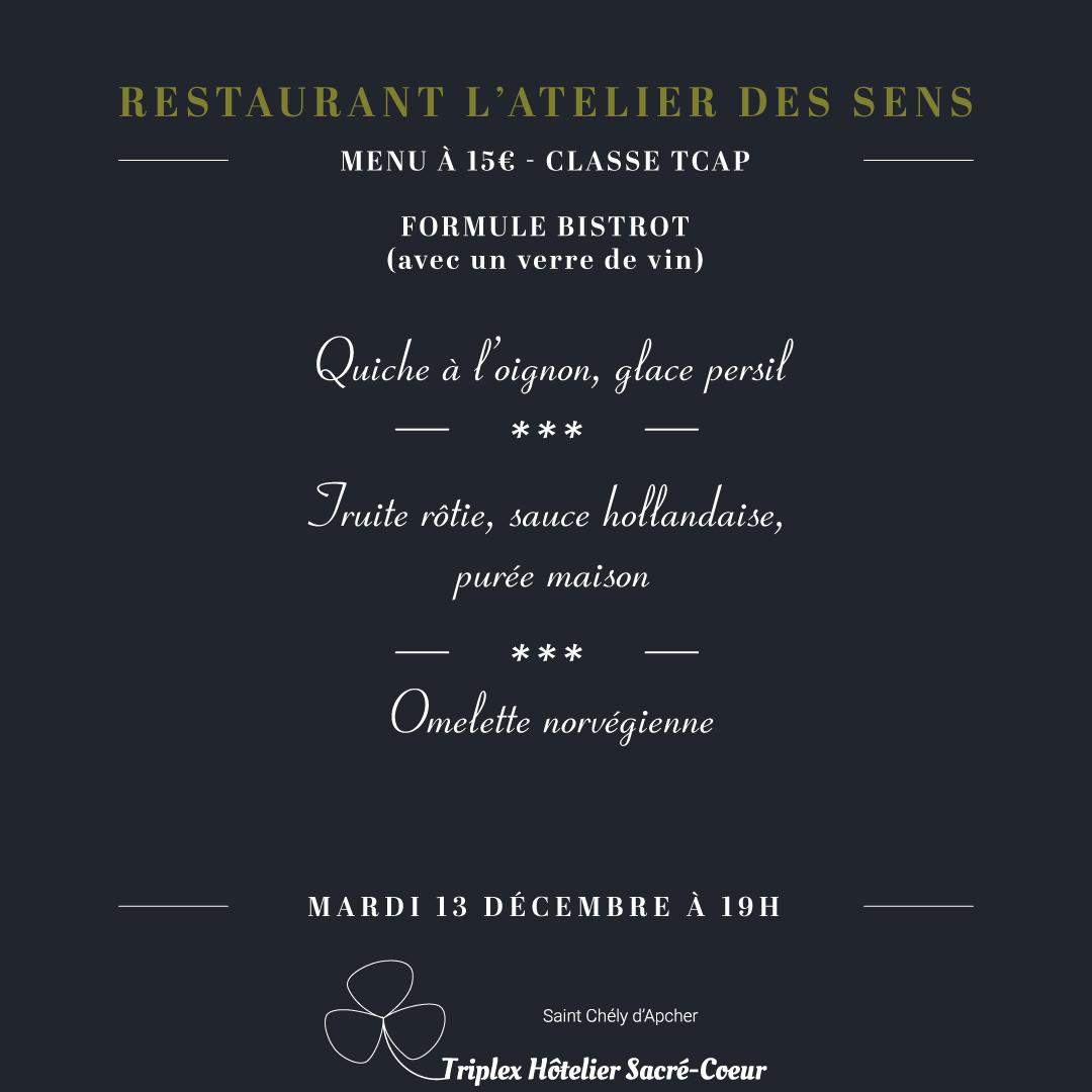 13 12 22 restaurant atelier des sens