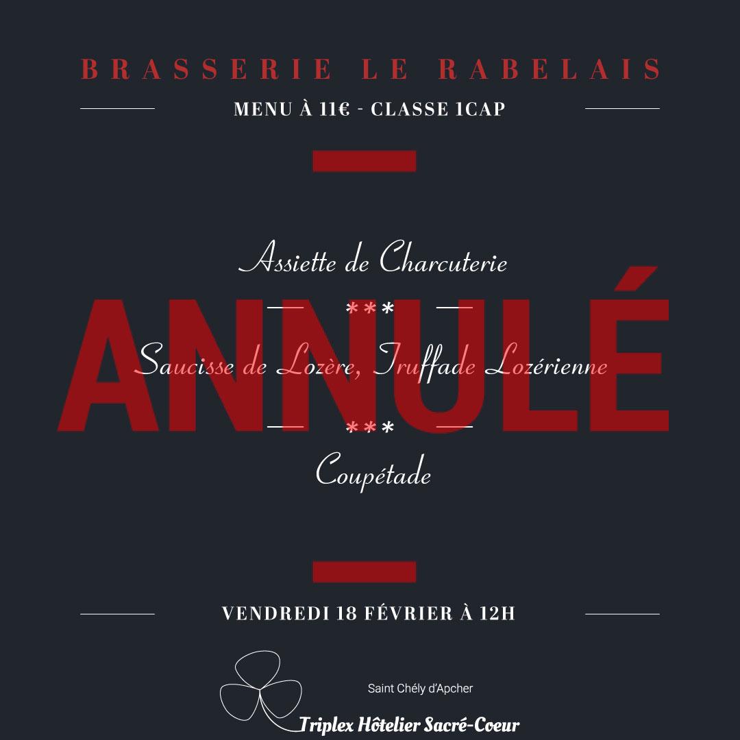 18 02 22 brasserie le rabelais annule