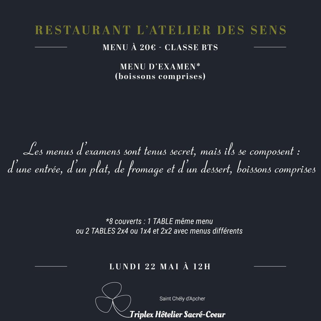 22 05 23 restaurant atelier des sens