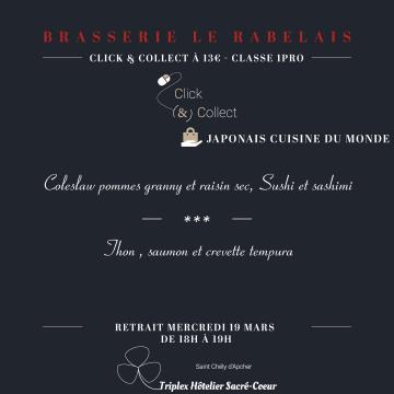 Mercredi 19 mars 2025 (soir) cc brasserie le rabelais