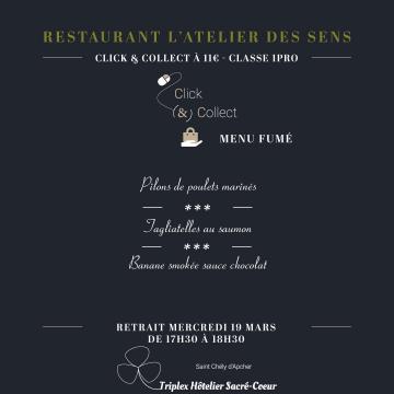 Mercredi 19 mars 2025 (soir) restaurant atelier des sens