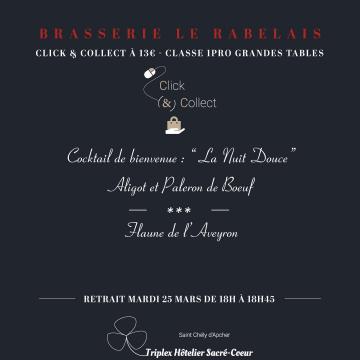 Mardi 25 mars 2025 (soir) cc brasserie le rabelais