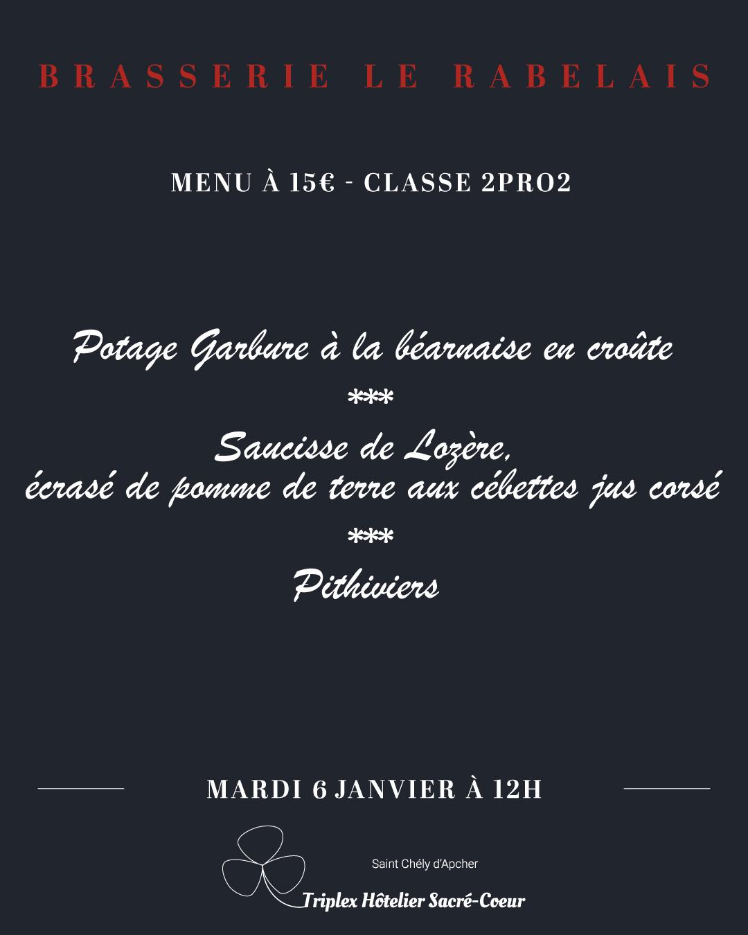 26 01 06 brasserie le rabelais