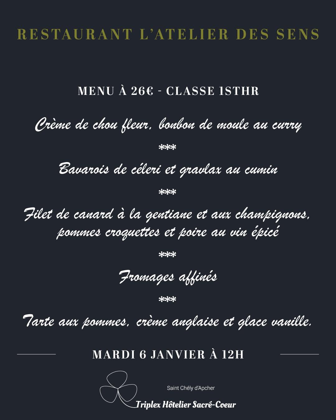 26 01 06 restaurant atelier des sens