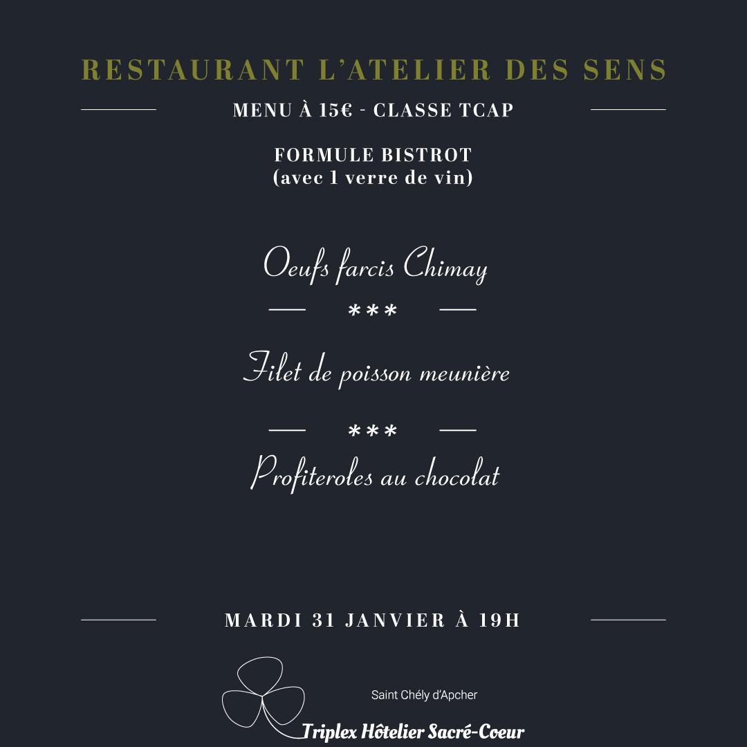 31 01 23 restaurant atelier des sens