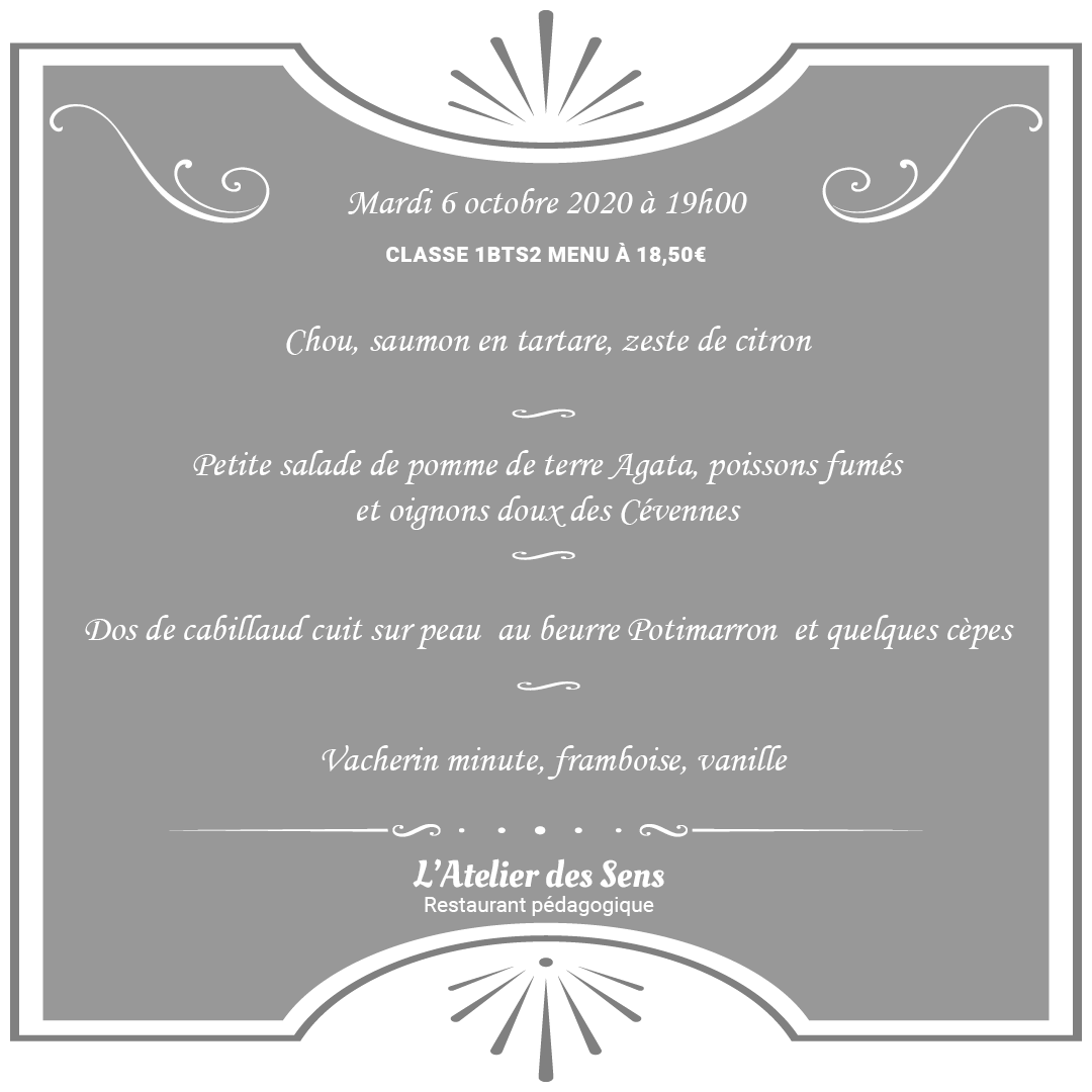 Atelier des sens 06 10 20 soir