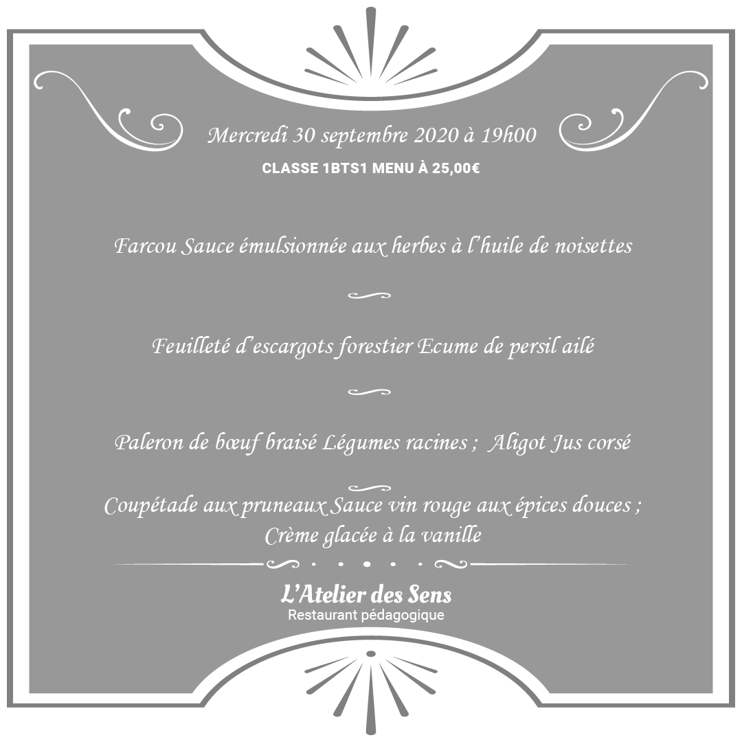 Atelier des sens 30 09 20 soir 2