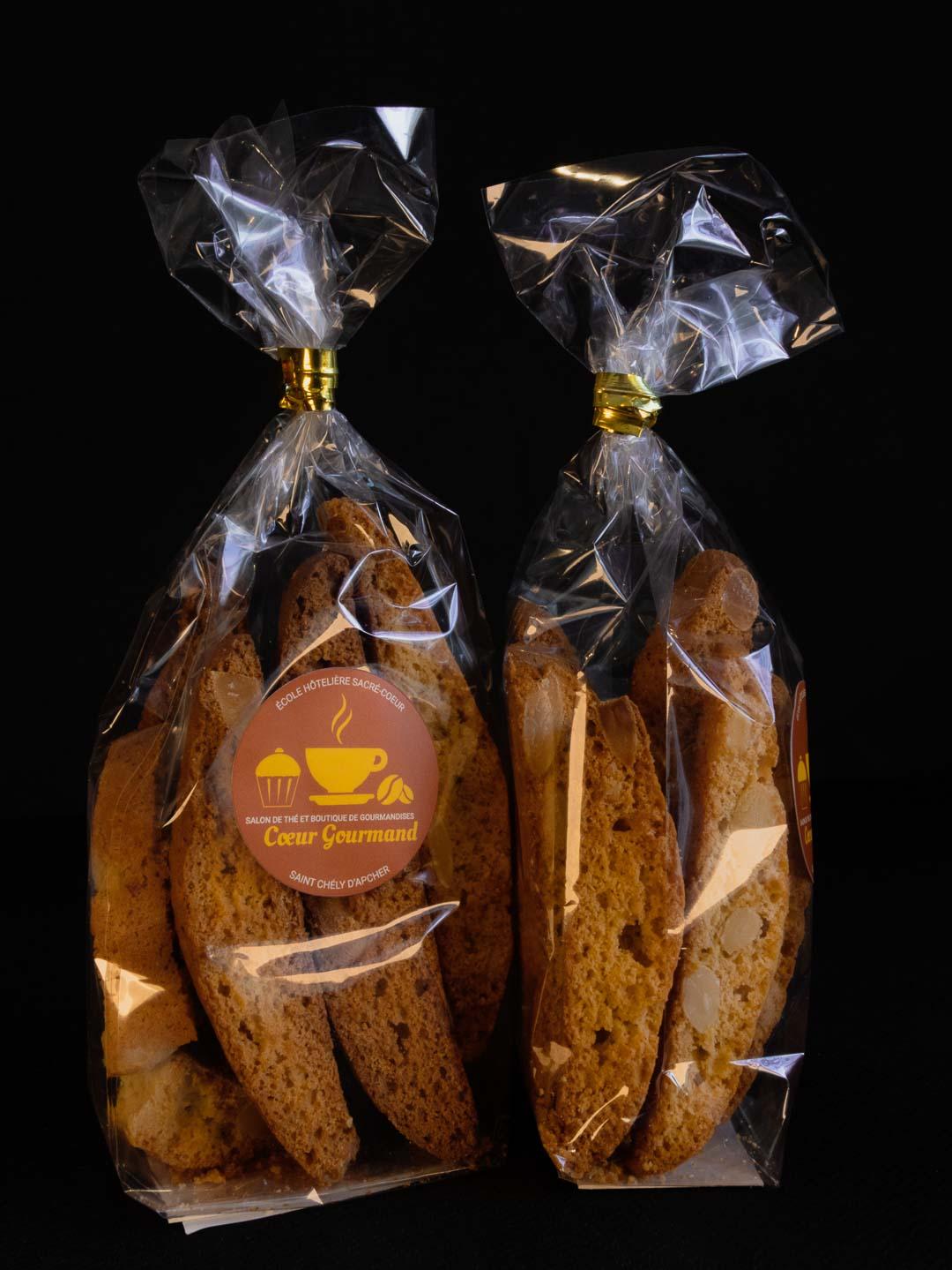 Croquants aux amandes coeur gourmand