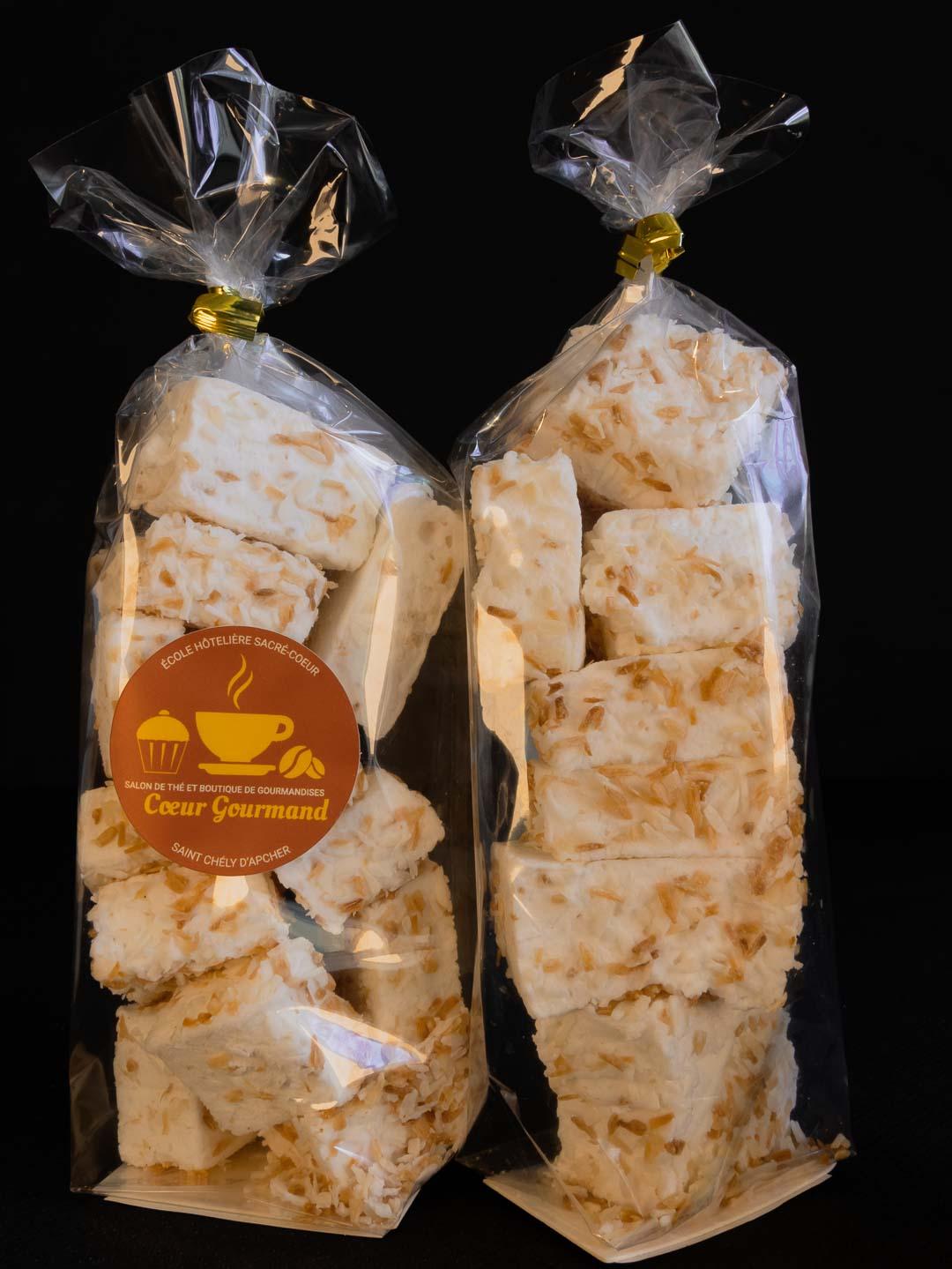Guimauves coco coeur gourmand