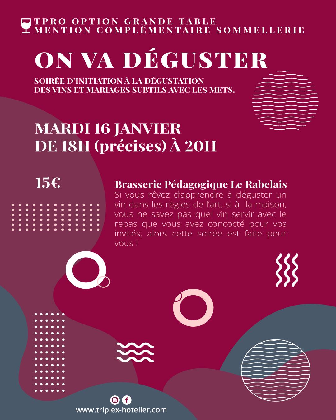 On va deguster 2024