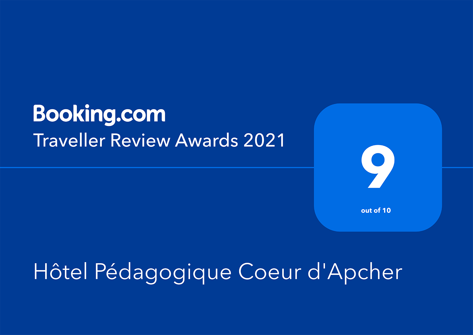 Traveller review award 2021